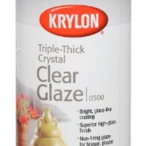 Krylon I00500A00 12-Ounce Triple Thick Clear Glaze Aerosol Spray