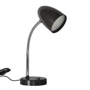 TW Lighting IVY-40BK The IVY LED Desk Lamp with USB Port, 3-Way Touch Switch, Black