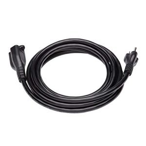 Amazon Basics 10-Foot Extension Cord - 13 Amps, 125V, Black