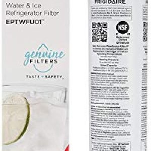 Frigidaire EPTWFU01 Water Filtration Filter, 1 Count, White